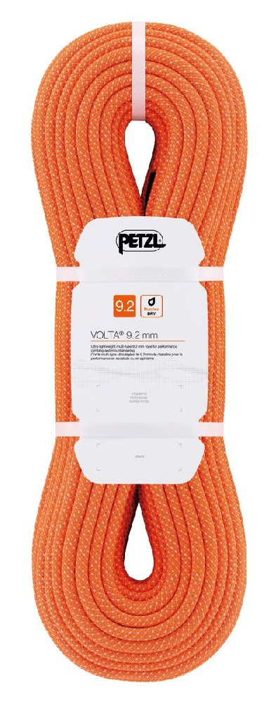 PETZL攀索 VOLTA® 9.2 mm 9.2mm的超轻型多种类绳索