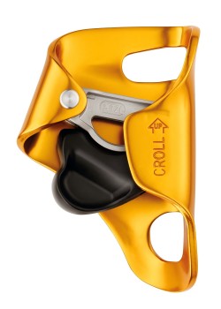 PETZL攀索 CROLL® L 用于大直径绳索的胸式上升器