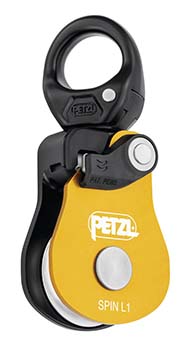 PETZL攀索 SPIN L1 高效万向单滑轮